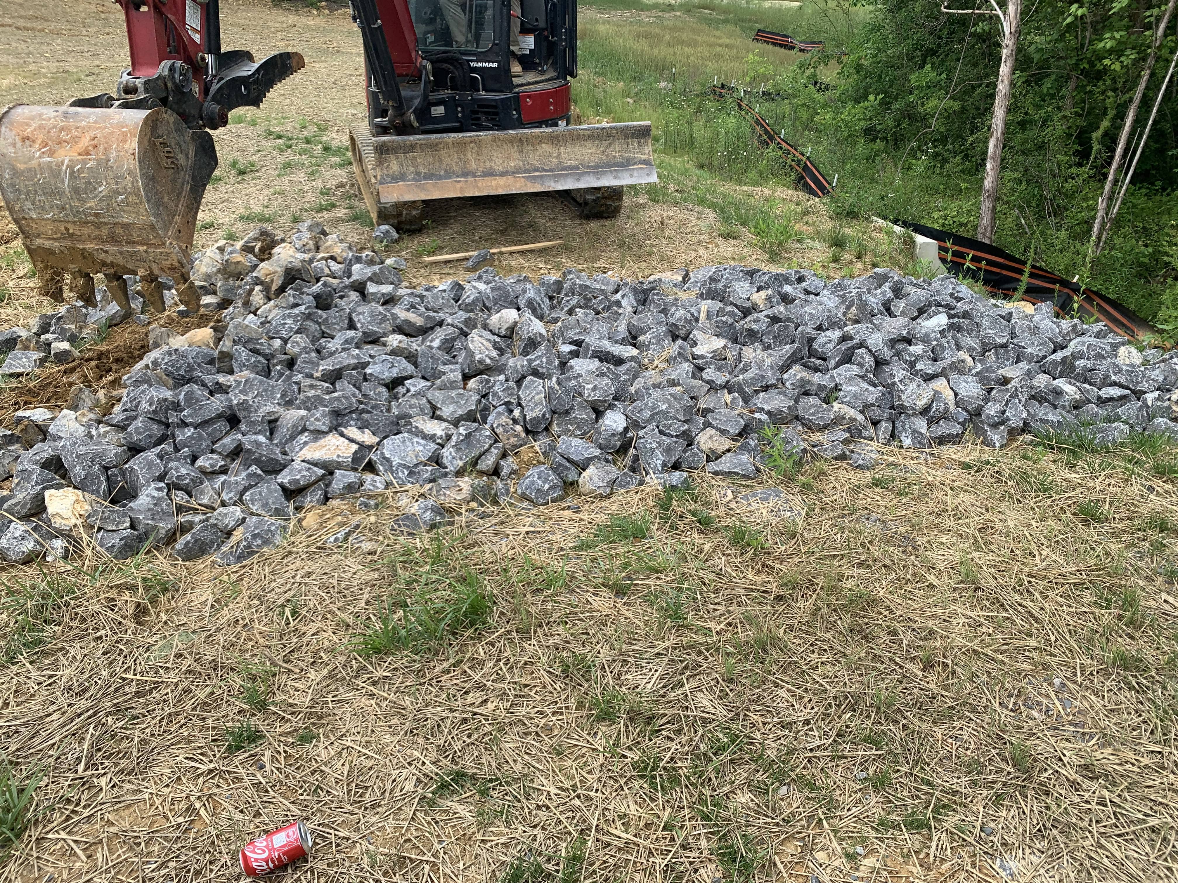 Site prep for foundation